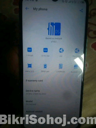 Tecno spark KG5